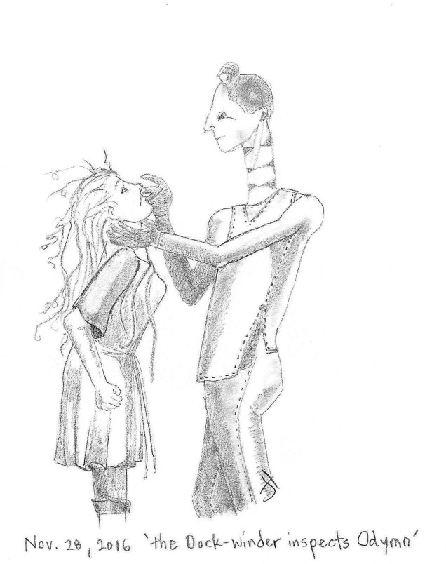 'the Dock-winder inspects Odymn' test