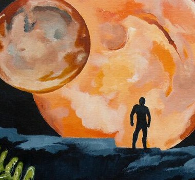 Meniscus Crossing The Churn cover painting (2)