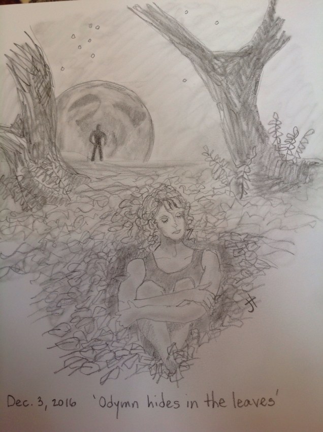 The woodlands on planet Meniscus have characteristic smells : the grammid trees of the Sintha Wood smell like cinnamon, like apple pie. Words like intoxicating, spicy, subtle, warm, aromatic, permeate, wisp.