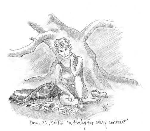 'a trophy for every contract'